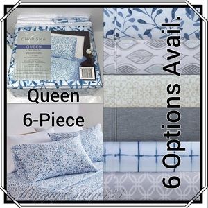 Charisma Microfiber 6-Piece Queen Sheet Set